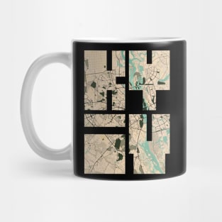 Kyiv, Ukraine City Map Typography - Vintage Mug